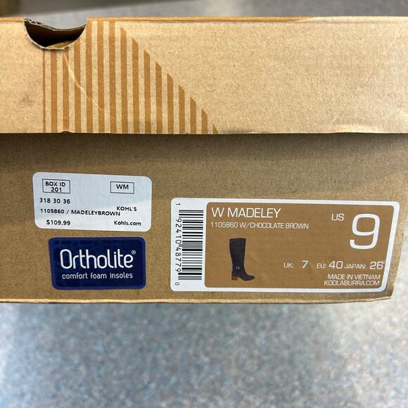 Koolaburra By UGG Women’s Madeley Tall Suede Boot Chocolate 9 - Picture 6 of 7